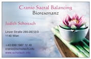 Judith Schoitsch - Bachblüten, Bioresonanz und Cranio Sacral Balancing
