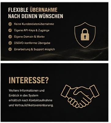 Digitales KI-Business / Software-System mit bestehendem Abo-Modell zu verkaufen – Bild 3