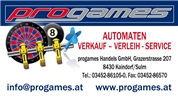 progames handels gmbh -  Spielautomaten Generalvertretungen Import - Export