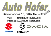 Auto - Hofer Ges.m.b.H. - AUTO HOFER Ges.m.b.H., NEUSTIFT