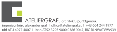 Ing. Alexander Graf - ATRELIERGRAF. architekturpunktgenau