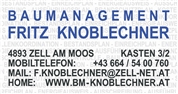Friedrich Knoblechner -  BAUMANAGEMENT - Zell am Moos, Mondsee, Tiefgraben, Innersch