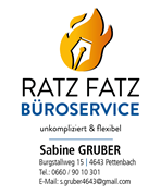 Sabine Gruber - Ratz Fatz Büroservice