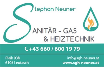 Stephan Neuner -  Sanitär Gas & Heiztechnik