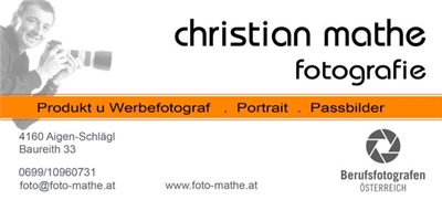 Christian Mathe - Portrait u Werbefotografie