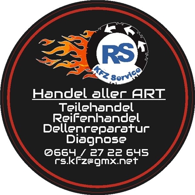 René David Buchberger - RS Kfz Service Reifen Teile Handel aller Art