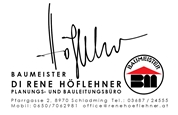 DI Rene Höflehner - Planungs- und Bauleitungsbüro BM DI Rene Höflehner