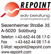 REPOINT EDV-Beratung für Hotel und Gastronomie GmbH - EDV ABRECHNUNG UND KONTROLLE FÜR GASTRONOMIE UND HANDEL