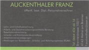 Franz Auckenthaler