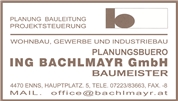 Planungsbüro Ing. Bachlmayr Gesellschaftm.b.H.