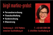 Birgit Martinz-Probst - Bilanzbuchhaltung, Personalverrechnung