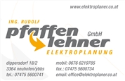 Ing. Rudolf Pfaffenlehner GmbH - Elektroplanung
