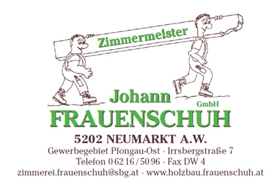 Zimmermeister Johann Frauenschuh GmbH - Holzbaumeister