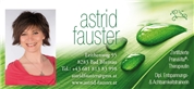 Astrid Elisabeth Fauster -  Dipl. Entspannungs- & Achtsamkeitstrainerin u. Zertifizierte PranaVita-Therapeutin sowie Lomi Lomi Nui