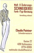 Claudia Pointner - Maß ,Änderunsschneiderei  Donauhandwerk