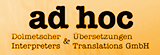 ad hoc Dolmetscher & Übersetzungen - Interpreters & Translations GmbH -  Hofmühlgasse 16, 1060 Wien