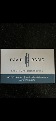 David Babic - Haus & Gartenbetreuung
