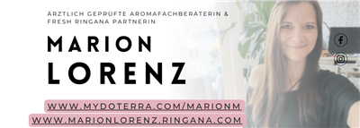 Marion Lorenz - ärztlich geprüfte Aromafachberaterin