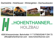 Emil Hohenthanner Gesellschaft m.b.H. - Hohenthanner Holzbau