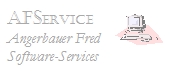 Alfred Angerbauer - AFService, Software-Services