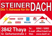 STEINER DACH GmbH -  Dachdeckerei-Spenglerei-Baustoffe