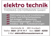 Elektrotechnik Thomas Ostermann GmbH -  Elektrotechniker & Errichter von Alarmanlagen