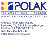 Andreas Polak Ges.m.b.H. - A. Polak Installateur Gas - Wasser - Heizung - Sanitär