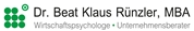 Mag. Dr. Beat Klaus Rünzler -  Wirtschaftspsychologe, Unternehmensberater