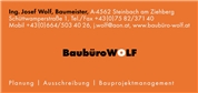 Josef Wolf - Baubüro Wolf