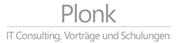 Georg Binder - Plonk - IT Consulting, Vorträge und Schulungen