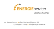 Ing. Stephan Ranner -  Unabhängiger Energieberater