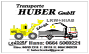 Transporte Huber GmbH - LKW-Kipper mit Kran und Greifer 2A+3A+Anhänger
