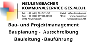 Neulengbacher Kommunalservice Ges.m.b.H. - Baumeister, Planung, Bauleitung, Bauführung, Sachverständige