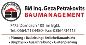 Ing. Geza Franz Petrakovits - Baumanagement