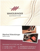 Manfred Wakolbinger -  Sattlerei Wakolbinger
