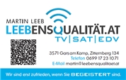 Martin Leeb - LEEBENSQUALITÄT - Unterhaltungselektronik