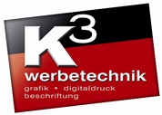 K3 Werbetechnik GmbH - Grafik - Digitaldruck - Beschriftung