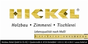 Holzbau Hickel GmbH & Co KG - Tischlerei, Zimmerei