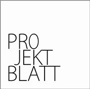 Dipl.-Ing. Angela Batik - PROJEKTBLATT - Konzept // Design // Kommunikation