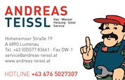 Andreas Teissl GmbH, Gas, Wasser, Heizung, Solar, Service