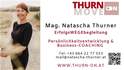 Mag. (FH) Natascha Michaela Thurner - THURN ON - MOVE ON