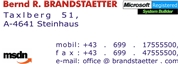Bernd Rüdiger Brandstätter - BRANDSTAETTER EDV