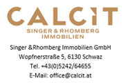 CALCIT Singer & Rhomberg Immobilien GmbH -  CALCIT Singer & Rhomberg Immobilien GmbH