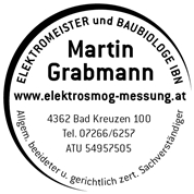 Martin Grabmann - Grabmann Elektrotechnik/Baubiologie/Umweltanalytik