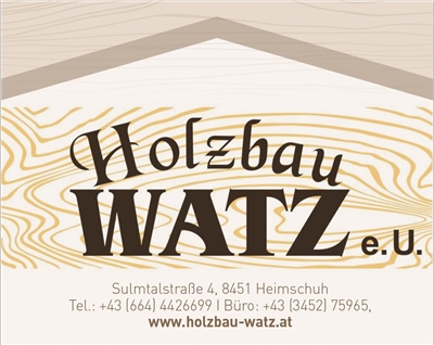 Holzbau Watz e.U. - Holzbau Watz