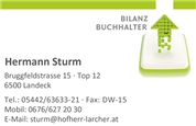 Hermann Sturm -  Bilanzbuchhalter