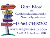 Gitta Sylvia Klose -  ESP-ganzheitlich schamanische Naturheilpraxis nach MIT MIK