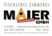 Tischlerei-Zimmerei Maier GmbH -  Tischlerei Zimmerei GmbH