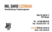 Ing. David Czerniak -  Eventagentur