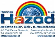 Hannes Hazod GmbH - Moderne Solar-, Heiz- u. Haustechnik